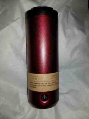 2018 Starbucks Vacuumed Insulated Tumbler 16oz Metallic Dark Red Limited Edition - Sold on eBay Nov, 5th 2018 for $16.99