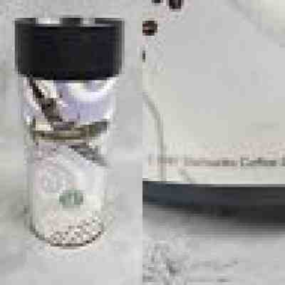 Starbucks Coffee Plane Bomber Vtg Commuter Cup Tumbler ThermoServ USA 16oz 1997 - Sold on eBay Sep, 30th 2018 for $10.49