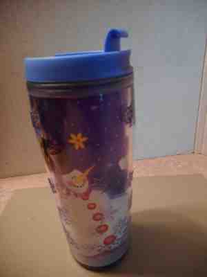 Starbucks 2001 Snowman  16 oz Insulated Tumbler - Sold on eBay Oct, 6th 2018 for $10.00
