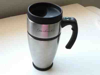 2001 Starbucks barista 16 oz.  stainless tumbler - Sold on eBay Sep, 4th 2018 for $25.00