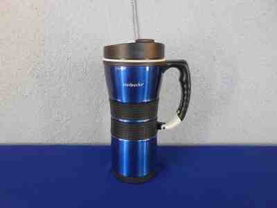 STARBUCKS COFFEE 2003 EXTREME CARABINER 16 oz STAINLESS STEEL BARISTA TUMBLER - Sold on eBay Oct, 30th 2018 for $9.99