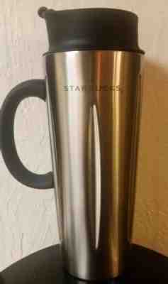 Starbucks Barista Stainless Steel French Press Travel Tumbler Mug 16 oz - Sold on eBay Sep, 15th 2018 for $11.00