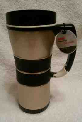STARBUCKS CHAMPAGNE EXTREME CARABINER 16oz STAINLESS TUMBLER 2004  NWT!!  RARE - Sold on eBay Nov, 3rd 2018 for $39.00