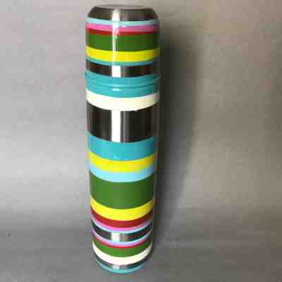 Starbucks Tumbler Stripe Pylone #2 16 oz Stainless Bottle 2005 NWT - Sold on eBay Nov, 12th 2018 for $11.00
