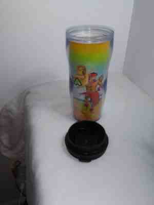 Starbucks Coffee Cup Travel Tumbler 2005 The Art of Hula 16 oz EUC - Sold on eBay Oct, 3rd 2018 for $21.00
