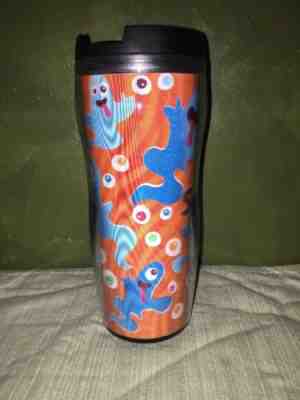 2006 Starbucks Halloween Travel Tumbler Lenticular Ghosts Spooky 16oz-EUC - Sold on eBay Oct, 12th 2018 for $16.99