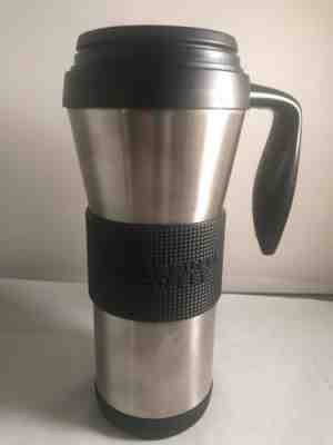 Starbucks 16oz Coffee Travel Tumbler Mug Matte Stainless Steel 2006 - Sold on eBay Sep, 17th 2018 for $24.99