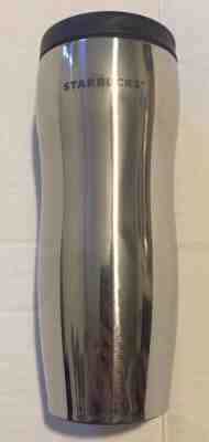 NEW Vintage Starbucks Travel Tumbler/Cup Double Walled  Stainless Steel 2007? - Sold on eBay Nov, 11th 2018 for $14.99