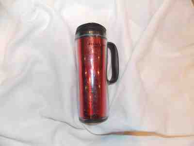 Starbucks Coffee Company Red Glitter Travel Tumbler 2008 12oz Sparkle Insulated - Sold on eBay Nov, 2nd 2018 for $4.99