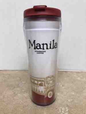 Starbucks Coffee 2008 Manila Global Icon Travel Tumbler Mug Philippines 12oz - Sold on eBay Oct, 30th 2018 for $9.95
