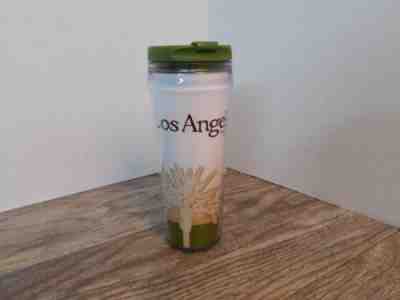 Starbucks 2008 LOS ANGELES TUMBLER Rodeo Drive Green Palm Trees 16 oz Rare - Sold on eBay Oct, 29th 2018 for $33.00