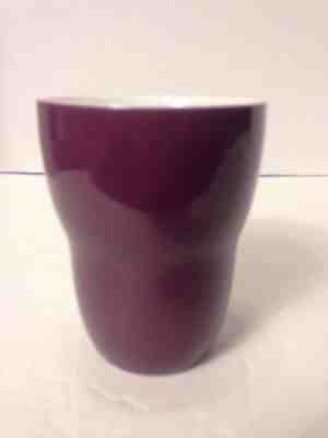 2008 Starbucks Purple Eggplant Coffee Tea Mug Cup Tumbler Aida 8 Oz Double Wall - Sold on eBay Aug, 24th 2018 for $4.99
