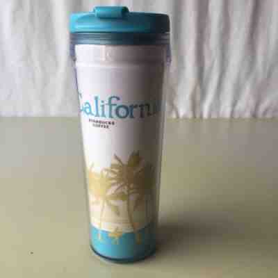 California Starbucks Coffee 2009 Insulated Double Wall Tumbler Cup Collectors  - Sold on eBay Nov, 10th 2018 for $15.20
