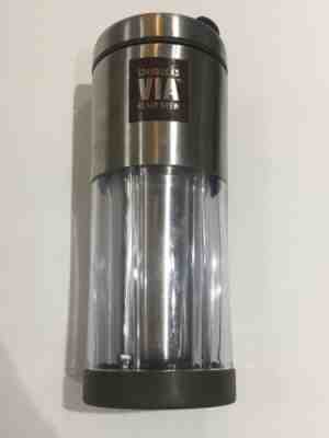 Starbucks VIA Ready Brew 2009 Travel Tumbler Mug - Sold on eBay Nov, 4th 2018 for $12.44