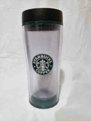 StarBucks travel tumbler coffee mug 2009 Mermaid Logo 16 FL OZ / 473 L  - Sold on eBay Oct, 30th 2018 for $14.50