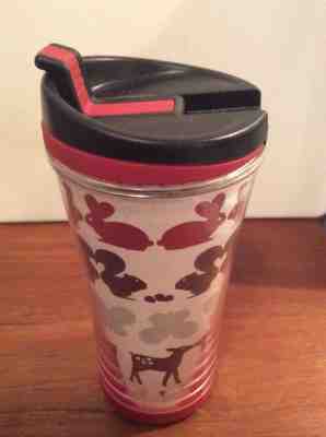 Starbucks 8 oz tumbler cup "Kissing Animals" with lid (2009) - Sold on eBay Oct, 25th 2018 for $2.99