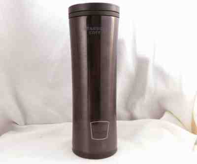 Big 2009 Starbucks Coffee TRAVEL TUMBLER THERMOS Brown Stainless Steel 20 oz - Sold on eBay Oct, 18th 2018 for $22.95