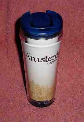 STARBUCKS COFFEE AMSTERDAM 12oz TUMBLER - Sold on eBay Oct, 4th 2018 for $7.99