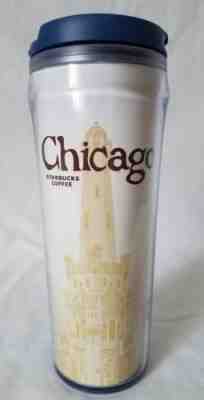 2009 Starbucks Chicago Travel Coffee Tumbler Mug City Travel Collection 12 Oz. - Sold on eBay Aug, 31st 2018 for $12.99
