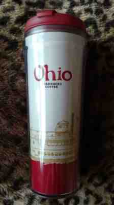 Starbucks Ohio Travel Coffee Mug Tumbler No Spill 2009 Insulated Cup - Sold on eBay Aug, 28th 2018 for $11.30