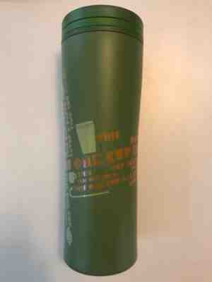 Starbucks Coffee Tumbler 20 oz Green THIS ONE CUP Twist Top c2010 Recycle Reuse - Sold on eBay Nov, 9th 2018 for $3.10