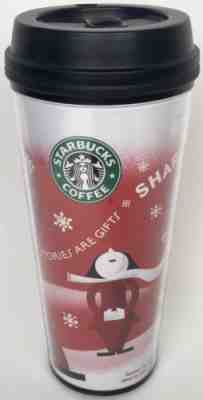 2010 Starbucks Coffee Travel Tumbler Cup 16 Oz Stories Are Gifts Share Holiday - Sold on eBay Nov, 2nd 2018 for $12.00