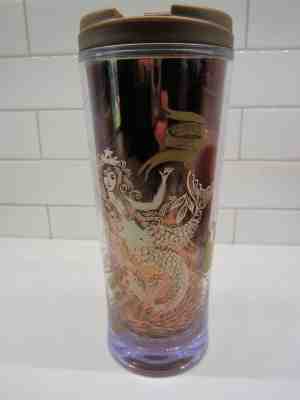 2011 Starbucks 16 oz Tumbler Travel Mug Coffee Siren Anniversary Mermaid-Super! - Sold on eBay Oct, 5th 2018 for $22.99