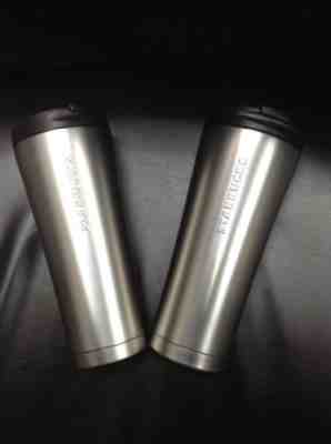 Starbucks Raw Unpolished Silver Stainless Steel Tumbler Travel 16 Oz. 2011. NWT! - Sold on eBay Sep, 22nd 2018 for $10.22