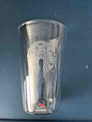 Starbucks Bodum Mouth Blown Glass, Double Wall, 14oz Tumbler Glass, 2011, NEW - Sold on eBay Sep, 9th 2018 for $25.00