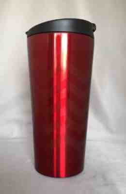 Starbucks Red Chevron Stainless Steel Tumbler Travel Cup 16 Oz 2012. NWT! - Sold on eBay Oct, 16th 2018 for $16.95