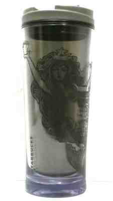 Starbucks 2012 Lady Mermaid Siren Twin Tail Anniversary Tumbler 16oz Acrylic D4 - Sold on eBay Oct, 10th 2018 for $9.99