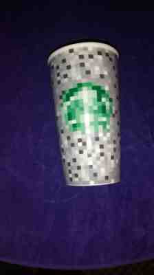 Starbucks Rodarte Pixel Double Wall Ceramic Travel Tumbler 12 oz with lid 2012 - Sold on eBay Sep, 29th 2018 for $12.00