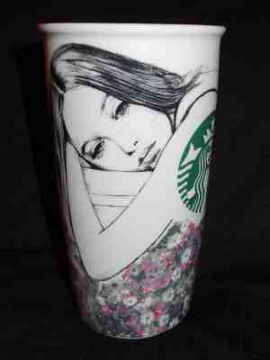 Starbucks 2013 Charlotte Ronson Ceramic Double Wall Tumbler Coffee Mug Cup 12 oz - Sold on eBay Sep, 3rd 2018 for $47.99