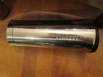 Starbucks Coffee Stainless Steel  Chrome Travel Tumbler Cup 16oz 2013 - Sold on eBay Aug, 25th 2018 for $12.99