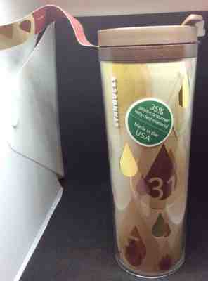 Starbucks 16oz Tumbler NEW Unlimited Coffee January 2013 Ultra Rare - Sold on eBay Aug, 22nd 2018 for $27.00