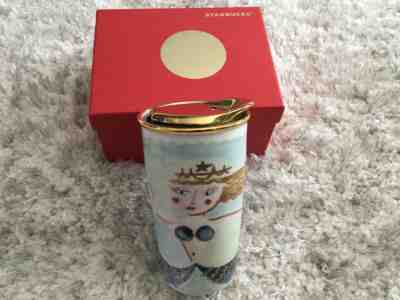 Starbucks 2014 Mermaid Ceramic Tumbler NIB - Sold on eBay Nov, 10th 2018 for $35.99