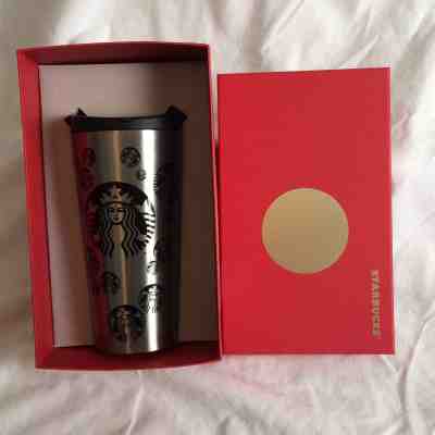 Starbucks 2014 Siren Mermaid Stainless Steel To Go Tumbler DOT Collection NWT - Sold on eBay Nov, 7th 2018 for $35.00