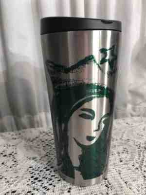NEW STARBUCKS CHRISTMAS 2014 STAINLESS STEEL MERMAID SIREN TUMBLER 16 OZ - Sold on eBay Oct, 29th 2018 for $42.99