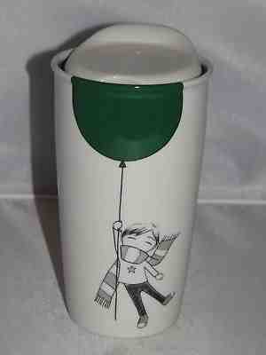 2014 Starbucks 12oz. DOT Collection Travel Tumbler Cup Mug w/Lid Boy Balloon - Sold on eBay Oct, 26th 2018 for $13.59