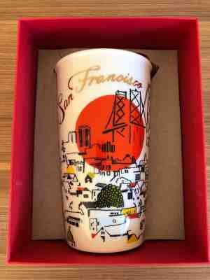 Starbucks 2015 Dot Collection SAN FRANCISCO Tumbler NIB!!! - Sold on eBay Nov, 13th 2018 for $39.99
