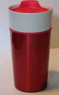 Starbucks 2015 Ceramic & Stainless Tumbler RED 12oz  RARE!!!   - Sold on eBay Oct, 25th 2018 for $7.00