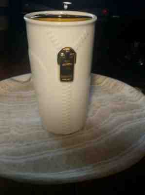 Starbucks GOLD ZIPPER Double Wall Tumbler 10oz  Brilliant Collection NIB 2015  - Sold on eBay Oct, 19th 2018 for $34.99