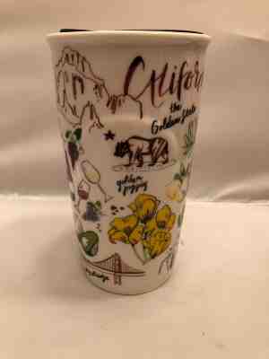 Starbucks 2016 California Double Wall Ceramic Tumbler  - Sold on eBay Nov, 9th 2018 for $37.50