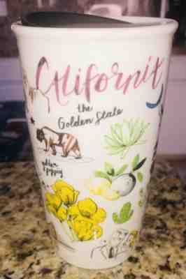 STARBUCKS Local To Go CALIFORNIA Mug TRAVEL TUMBLER Cup RARE  2016-Never Used - Sold on eBay Nov, 7th 2018 for $35.00