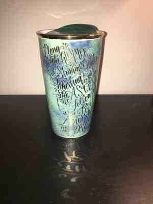 STARBUCKS Siren Song Double Wall Traveler Ceramic Tumbler 2016 12 Oz - Sold on eBay Oct, 31st 2018 for $20.00
