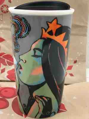 NEW Starbucks 2016 25th Anniversary Siren Double Wall Traveler mug/tumbler 12oz - Sold on eBay Oct, 31st 2018 for $24.99