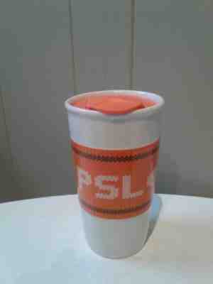 STARBUCKS 2016 PUMPKIN SPICE LATTE CERAMIC COFFEE MUG TUMBLER PSL TEAM 10oz NEW  - Sold on eBay Oct, 30th 2018 for $24.00