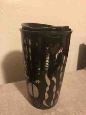 NEW Starbucks Holiday 2017 Siren Mermaid Ceramic Tumbler Brown Gold 12 oz NO BOX - Sold on eBay Nov, 18th 2018 for $17.93