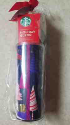 Starbucks Christmas Holiday Coffee Tumbler Mug 2017 16 Ounces New Holiday Blend - Sold on eBay Nov, 2nd 2018 for $19.99