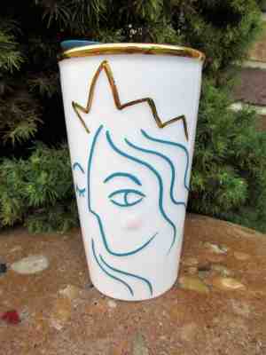 NWT~ Starbucks 2017 Anniversary Collection Siren Face 10 fl oz Travel Tumbler - Sold on eBay Nov, 1st 2018 for $19.65